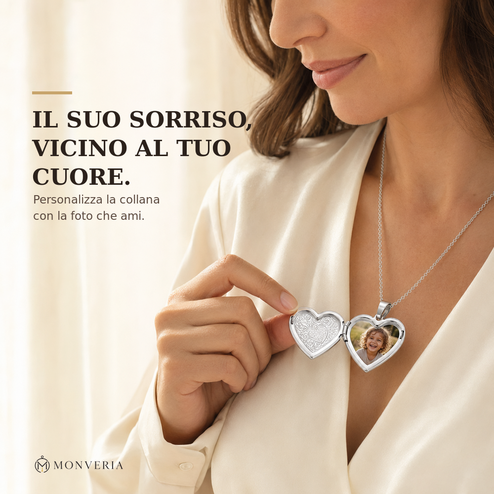 MONVERIA | Collana Legame Personalizzata con Foto